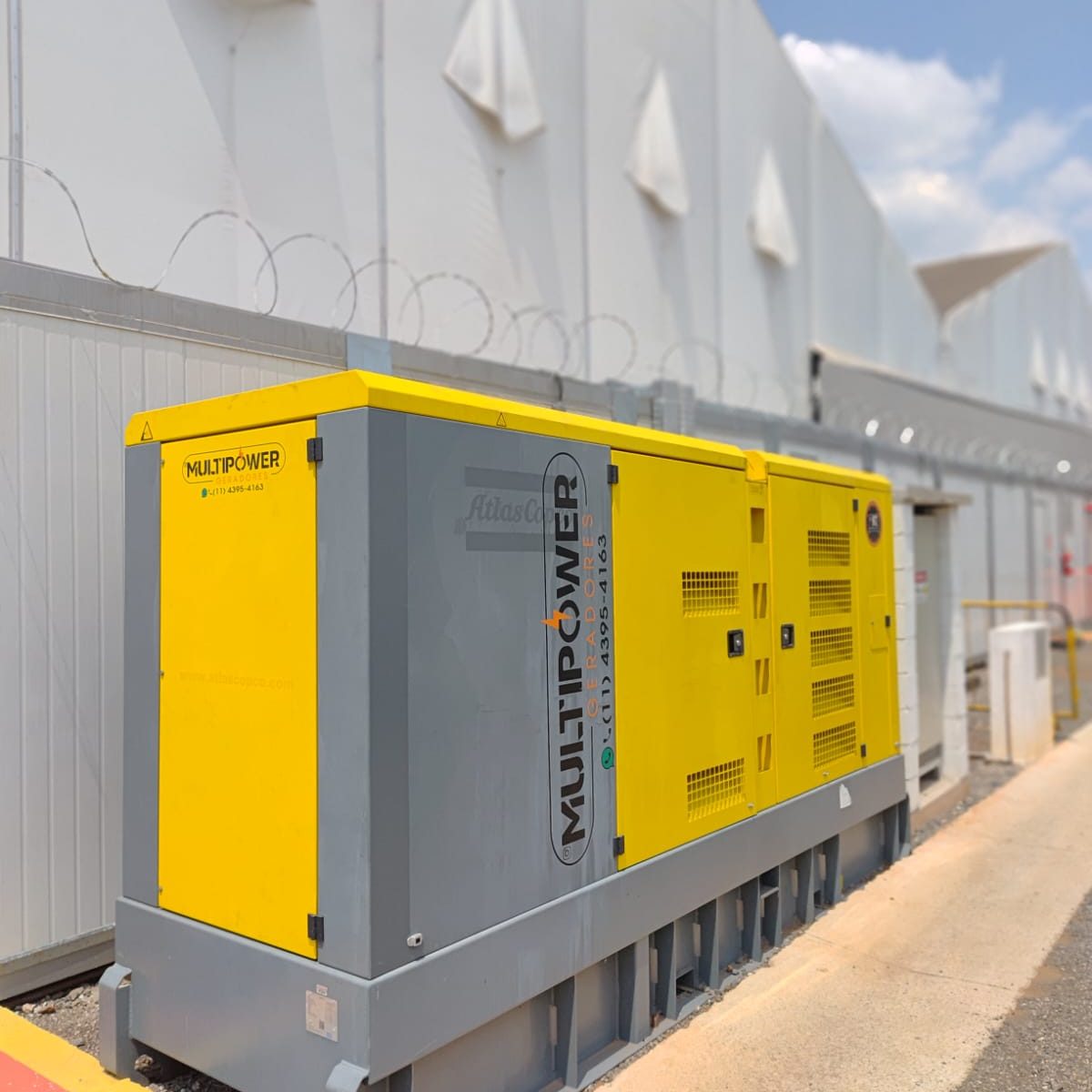 Locação de Geradores 400 Kva
