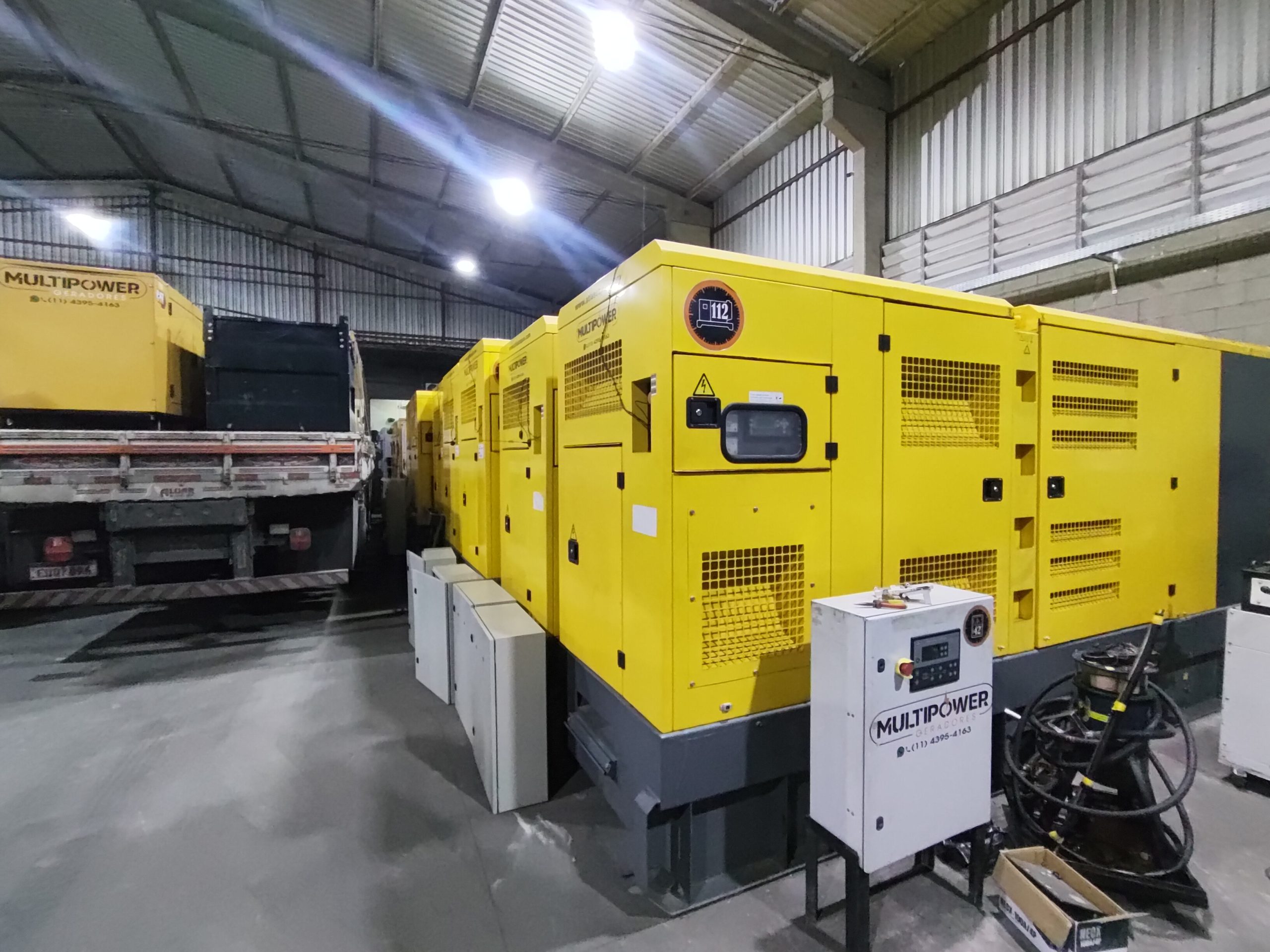 Locação de Geradores 500 Kva