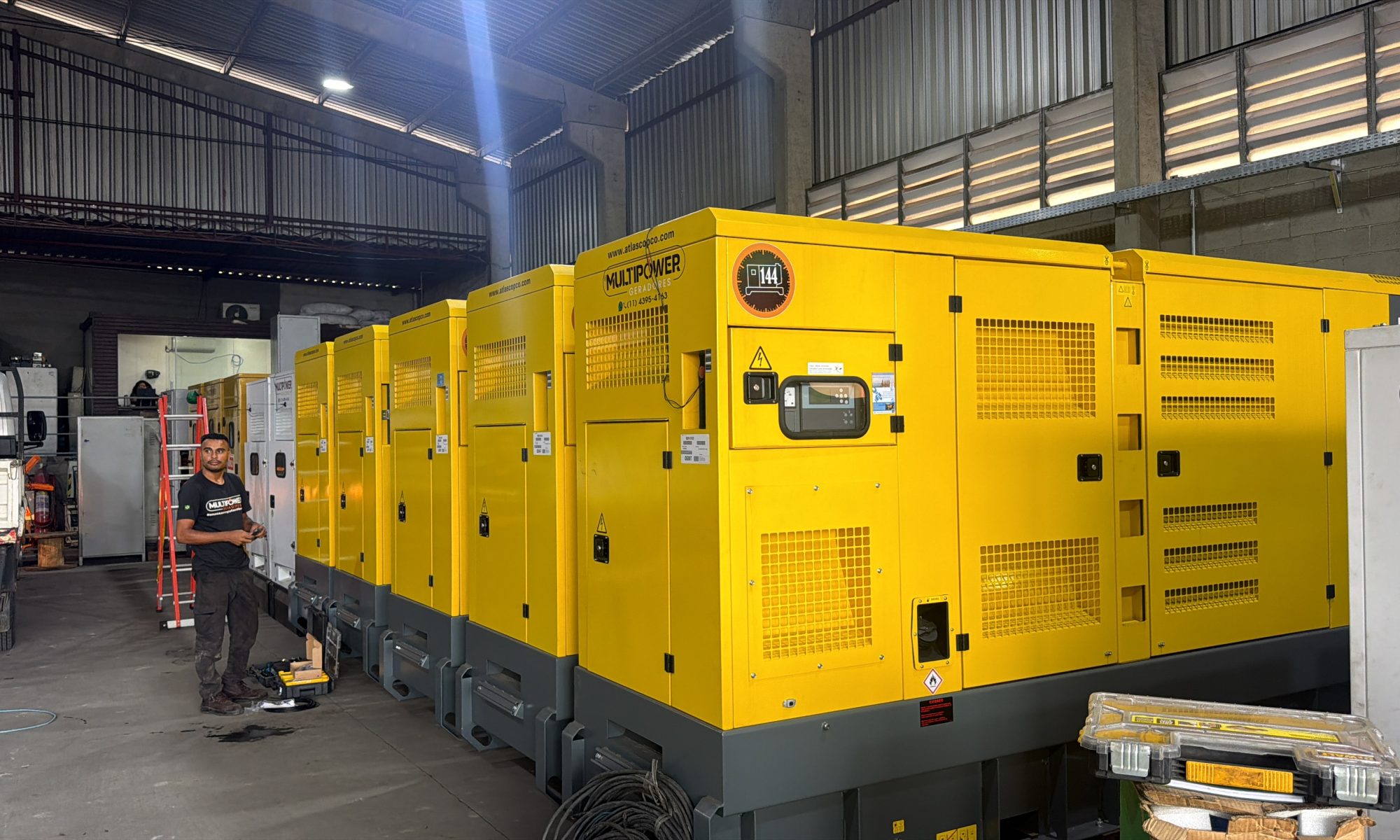 Locação de Geradores 500 Kva