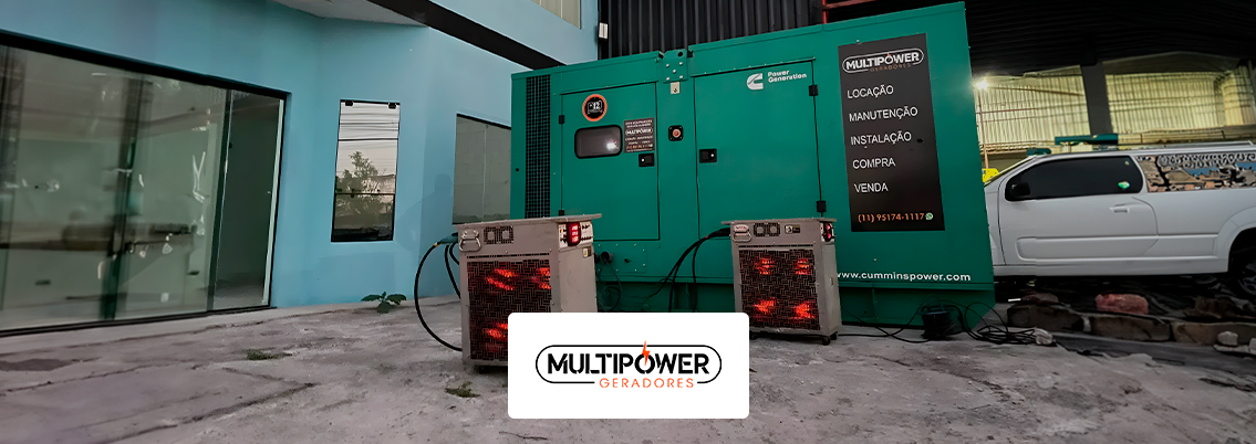 banco de carga para teste de gerador