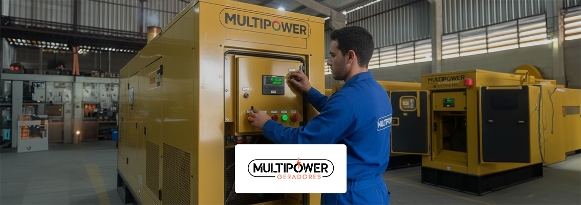 corrente de partida de motores para geradores