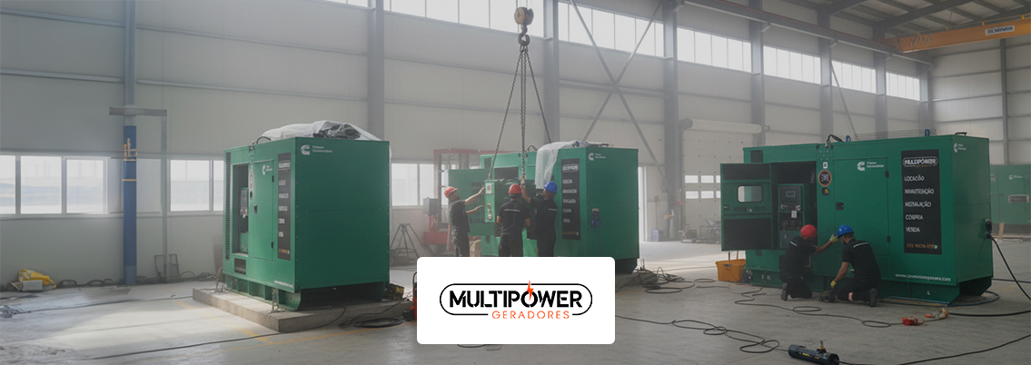 Instalação de grupos geradores