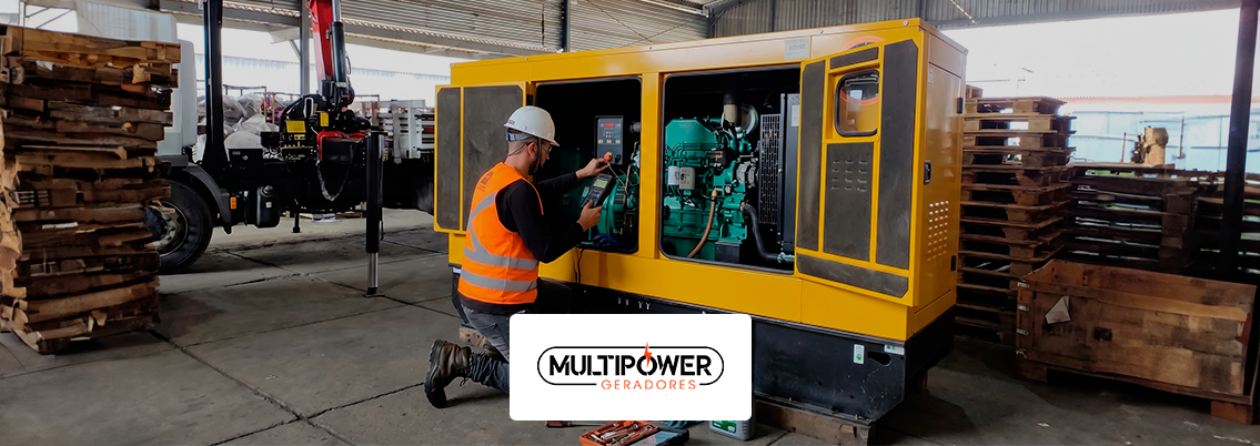 Manutenção em geradores de energia