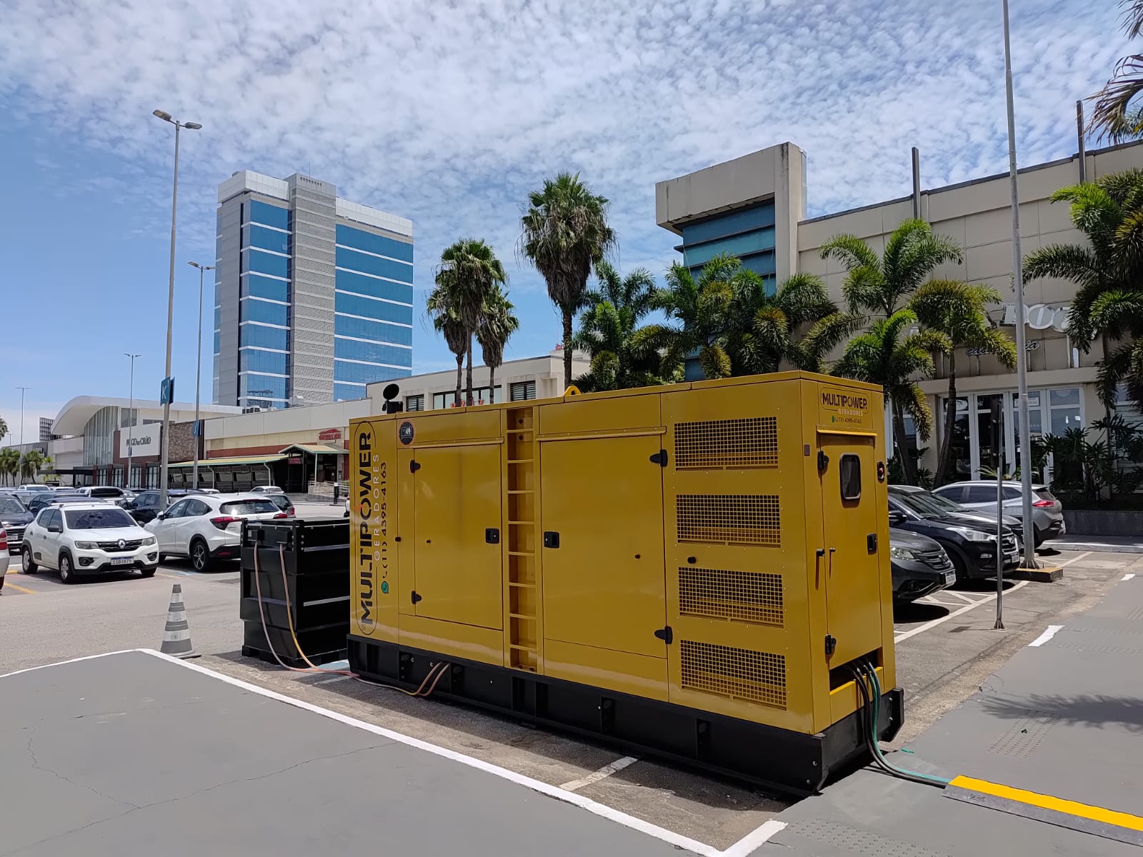 ALUGUEL DE GERADORES 550 kVA